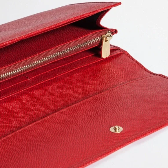 Dolce & Gabbana Continental Wallet in Dauphine Leather - Picture 2 of 7
